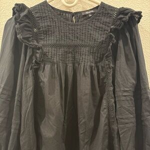 Madewell Charcoal Textured Dress